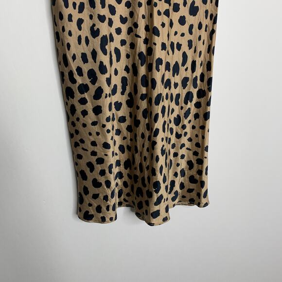 Realisation The Naomi Wild Things Skirt in Tan and Black Small Leopard Womens XS - Picture 5 of 12